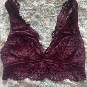 Victoria Secret V-Neck Lace Bralette